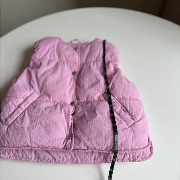 Zara Kids Puffer Jacket Vest Beige, Pink, Green 2T-4T Waterproof Lottie Girl’s - Picture 11 of 16